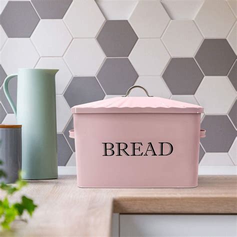 Metal Pink Bread Boxes You'll Love 